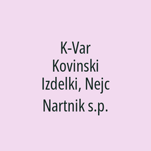 K-Var Kovinski Izdelki, Nejc Nartnik s.p. - Logotip