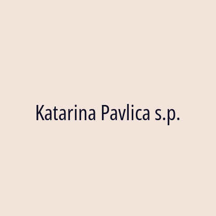 Katarina Pavlica s.p.