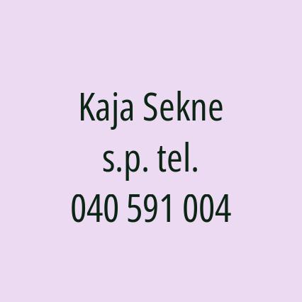 Kaja Sekne s.p. tel. 040 591 004 - Logotip