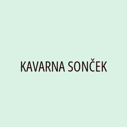 KAVARNA SONČEK - Logotip