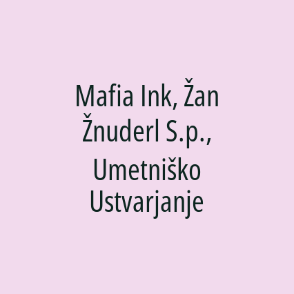 Mafia Ink, Žan Žnuderl S.p., Umetniško Ustvarjanje - Logotip