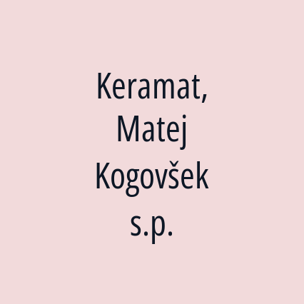 Keramat, Matej Kogovšek s.p. - Logotip