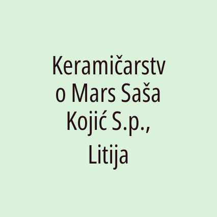 Keramičarstvo Mars Saša Kojić S.p., Litija - Logotip