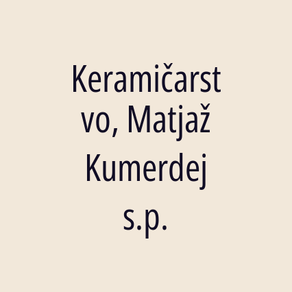 Keramičarstvo, Matjaž Kumerdej s.p. - Logotip