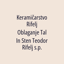 Keramičarstvo Rifelj Oblaganje Tal In Sten Teodor Rifelj s.p. - Logotip