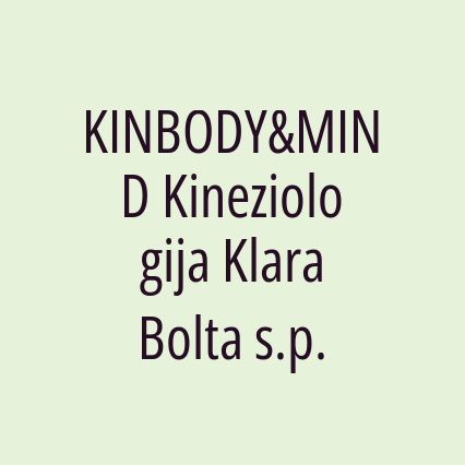 KINBODY&MIND Kineziologija Klara Bolta s.p. - Logotip