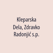 Kleparska Dela, Zdravko Radonjić s.p. - Logotip