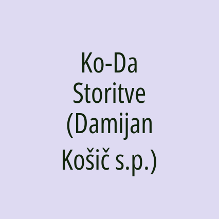 Ko-Da Storitve (Damijan Košič s.p.) - Logotip