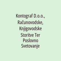 Kontograf D.o.o., Računovodske, Knjigovodske Storitve Ter Poslovno Svetovanje - Logotip