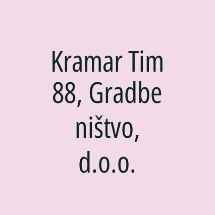 Kramar Tim 88, Gradbeništvo, d.o.o. - Logotip