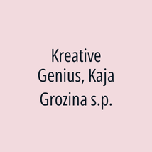 Kreative Genius, Kaja Grozina s.p. - Logotip