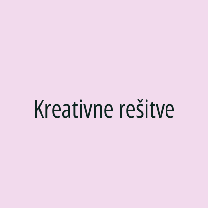 Kreativne rešitve - Logotip