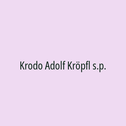 Krodo Adolf Kröpfl s.p. - Logotip