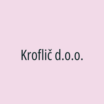 Kroflič d.o.o. - Logotip