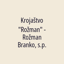 Krojaštvo "Rožman" - Rožman Branko, s.p. - Logotip