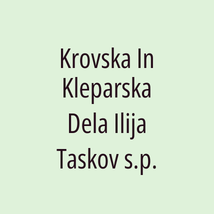 Krovska In Kleparska Dela Ilija Taskov s.p. - Logotip