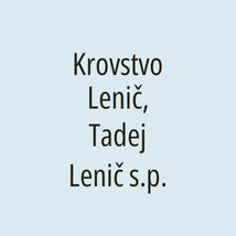 Krovstvo Lenič, Tadej Lenič s.p. - Logotip