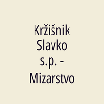 Kržišnik Slavko s.p. - Mizarstvo - Logotip