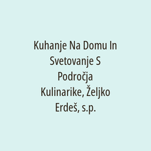 Kuhanje Na Domu In Svetovanje S Področja Kulinarike, Željko Erdeš, s.p. - Logotip