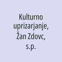 Kulturno uprizarjanje, Žan Zdovc, s.p. - Logotip