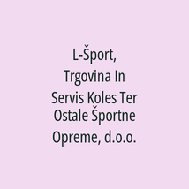 L-Šport, Trgovina In Servis Koles Ter Ostale Športne Opreme, d.o.o. - Logotip