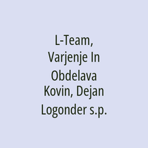 L-Team, Varjenje In Obdelava Kovin, Dejan Logonder s.p. - Logotip