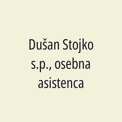 Dušan Stojko s.p., osebna asistenca - Logotip