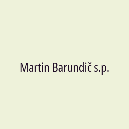 Martin Barundič s.p.