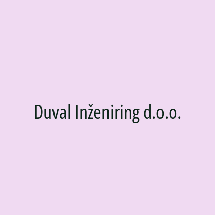 Duval Inženiring d.o.o. - Logotip