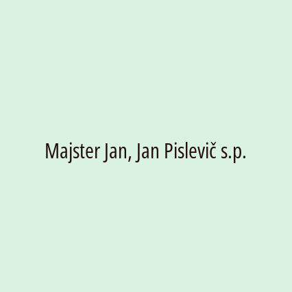 Majster Jan, Jan Pislevič s.p.