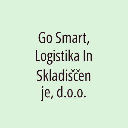 Go Smart, Logistika In Skladiščenje, d.o.o. - Logotip