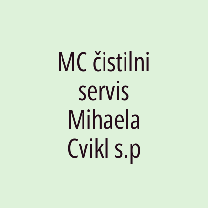 MC čistilni servis Mihaela Cvikl s.p