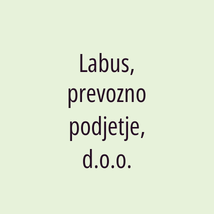 Labus, prevozno podjetje, d.o.o. - Logotip