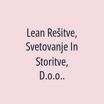 Lean Rešitve, Svetovanje In Storitve, D.o.o.. - Logotip