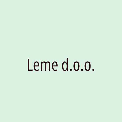 Leme d.o.o. - Logotip