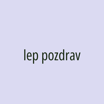 lep pozdrav - Logotip