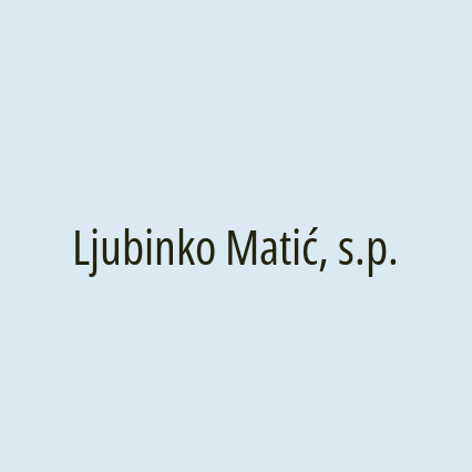 Ljubinko Matić, s.p. - Logotip