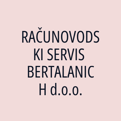 RAČUNOVODSKI SERVIS BERTALANICH d.o.o.