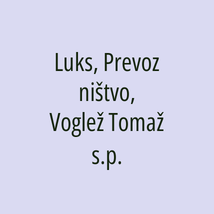 Luks, Prevozništvo, Voglež Tomaž s.p. - Logotip