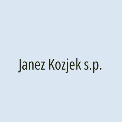 Janez Kozjek s.p.