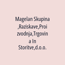 Magelan Skupina,Raziskave,Proizvodnja,Trgovina In Storitve,d.o.o. - Logotip