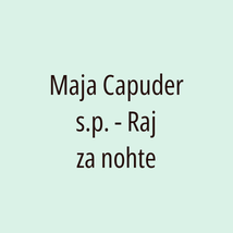 Maja Capuder s.p. - Raj za nohte - Logotip