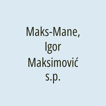 Maks-Mane, Igor Maksimović s.p. - Logotip