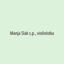 Manja Slak s.p., violinistka - Logotip