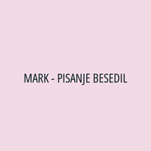 MARK - PISANJE BESEDIL - Logotip