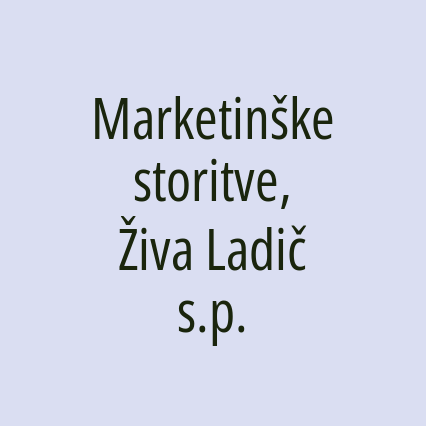 Marketinške storitve, Živa Ladič s.p. - Logotip