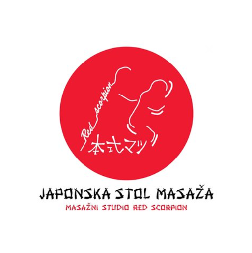 Masažni studio Red Scorpion-Japonska masaža na stolu - Logotip