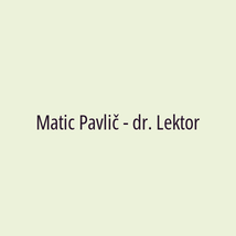 Matic Pavlič - dr. Lektor - Logotip