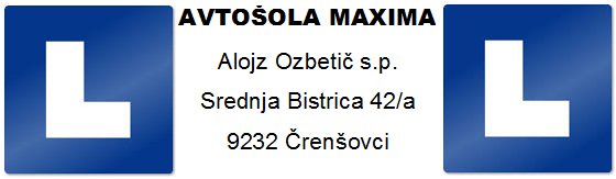 Maxima - Alojz Ozbetič s.p. - Logotip