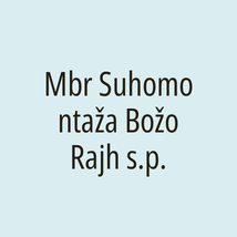 Mbr Suhomontaža Božo Rajh s.p. - Logotip